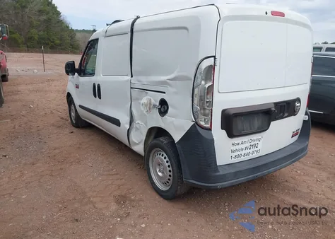 2019 Ram Promaster City Tradesman z USA, uszkodzony, nr VIN ZFBHRFAB2K6N76493